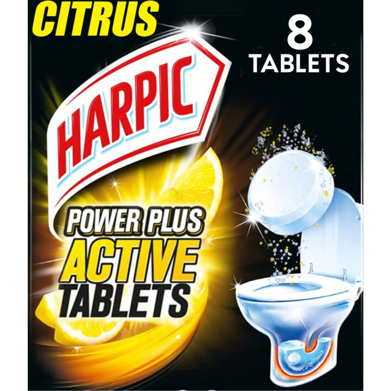 Harpic Power Plus Tablets, 8pcs