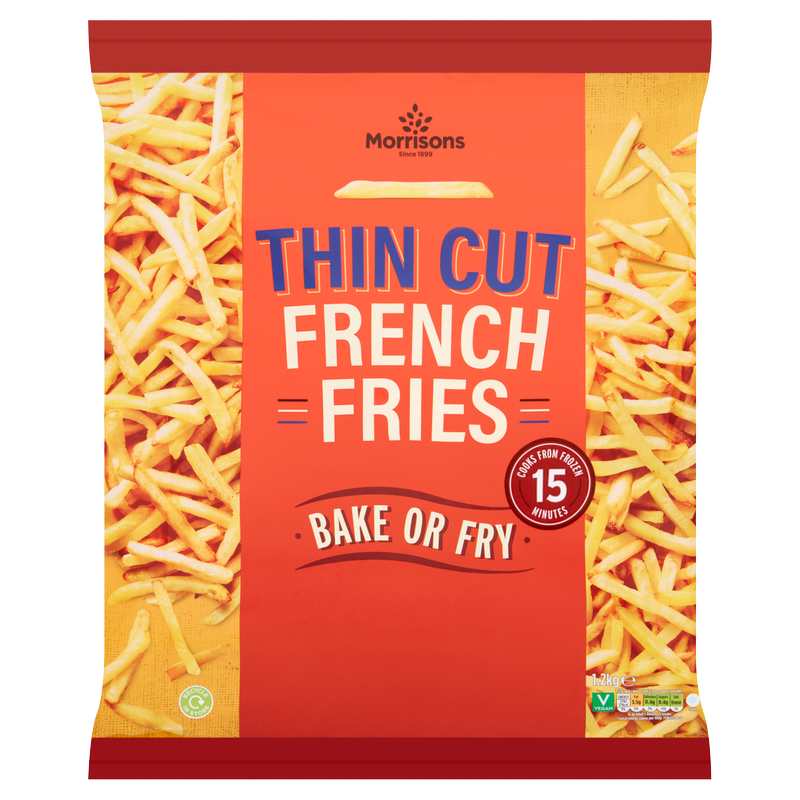 Morrisons Thin Cut French Fries, 1.2kg