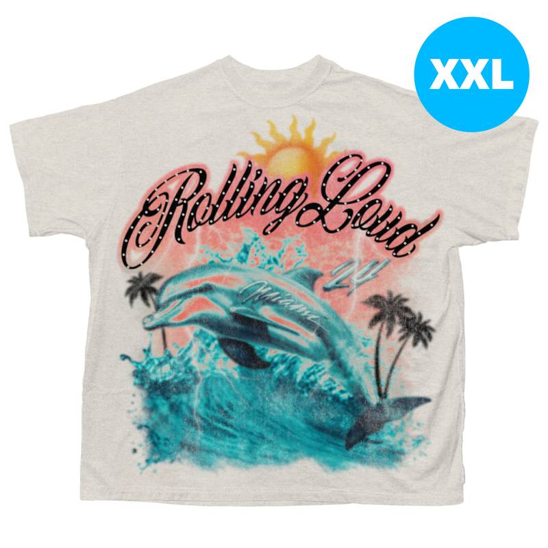 Rolling Loud Miami 24 Splash Tee-XXL