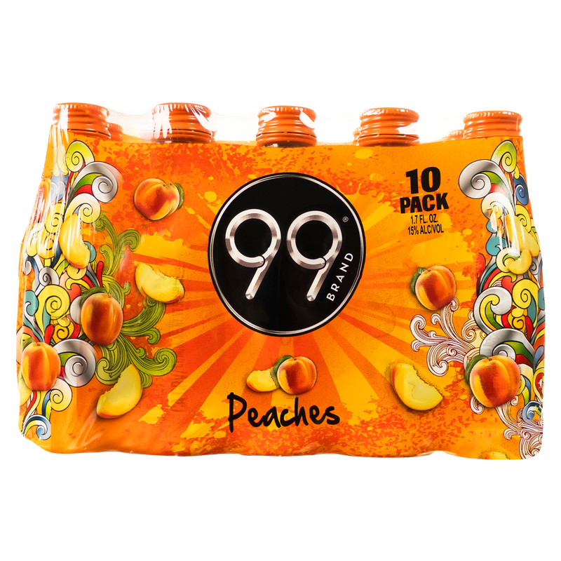 99 Peach Malt 50ml 10pk (30 proof)