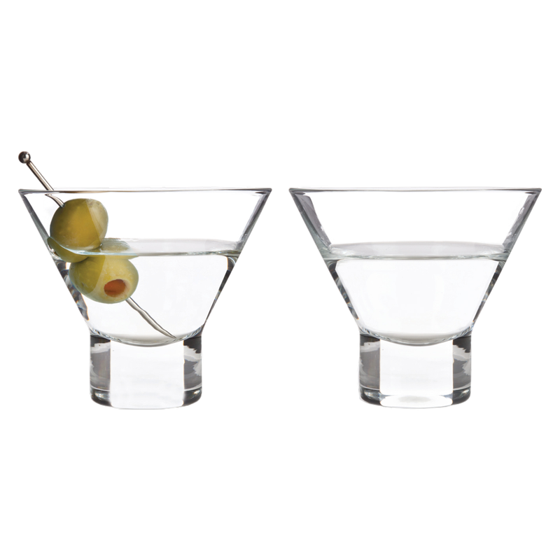 True Viski Martini Glass 2 ct