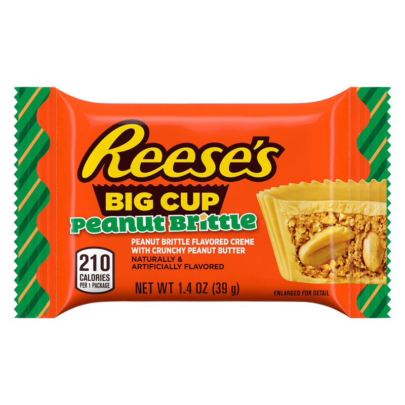 Reese's Big Cup Peanut Brittle Flavored 1.4oz