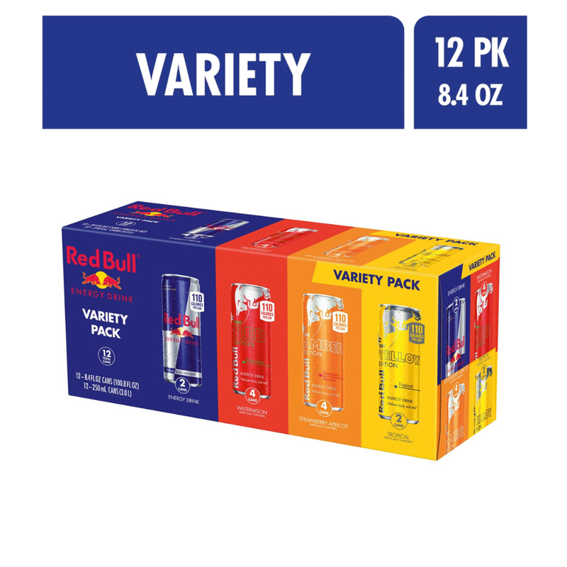 Red Bull Energy Drink Variety Pack 12pk 8.4oz Can
