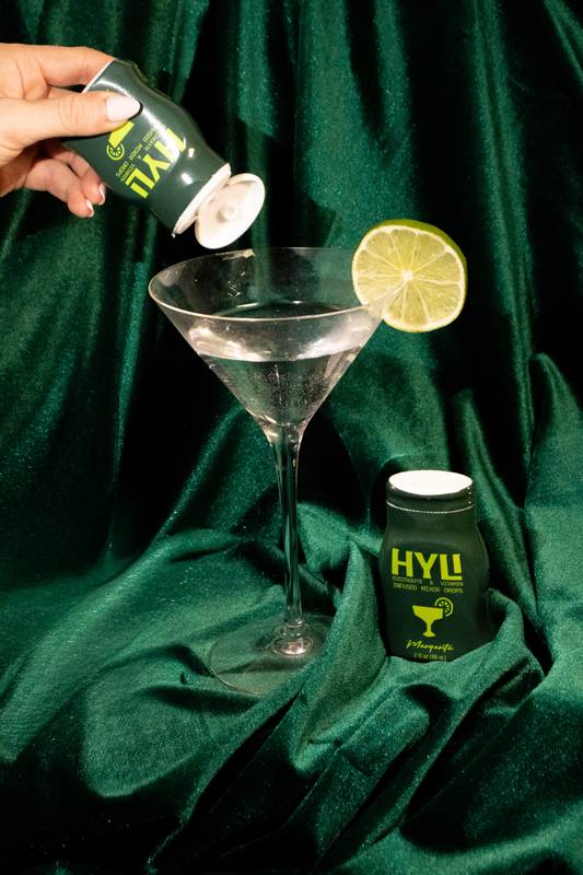 Hyli Margarita Electrolyte Cocktail Mixer Drops 2oz Btl