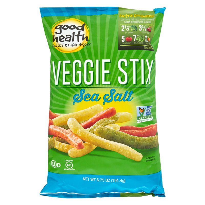 Good Health Sea Salted Veggie Stix Bonus Bag 7.25oz