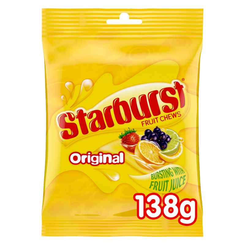 Starburst Original Fruit Chews, 138g