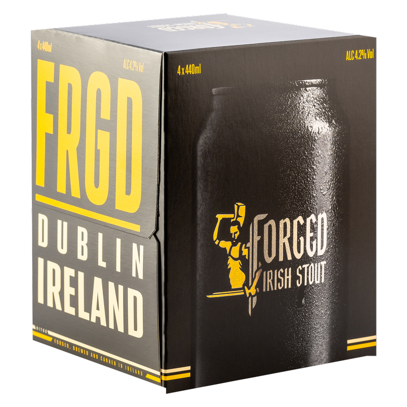 Forged Irish Stout, 4 x 440ml