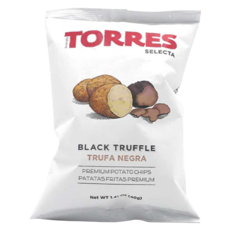 Torres Black Truffle Gourmet Potato Chips, 1.41 oz