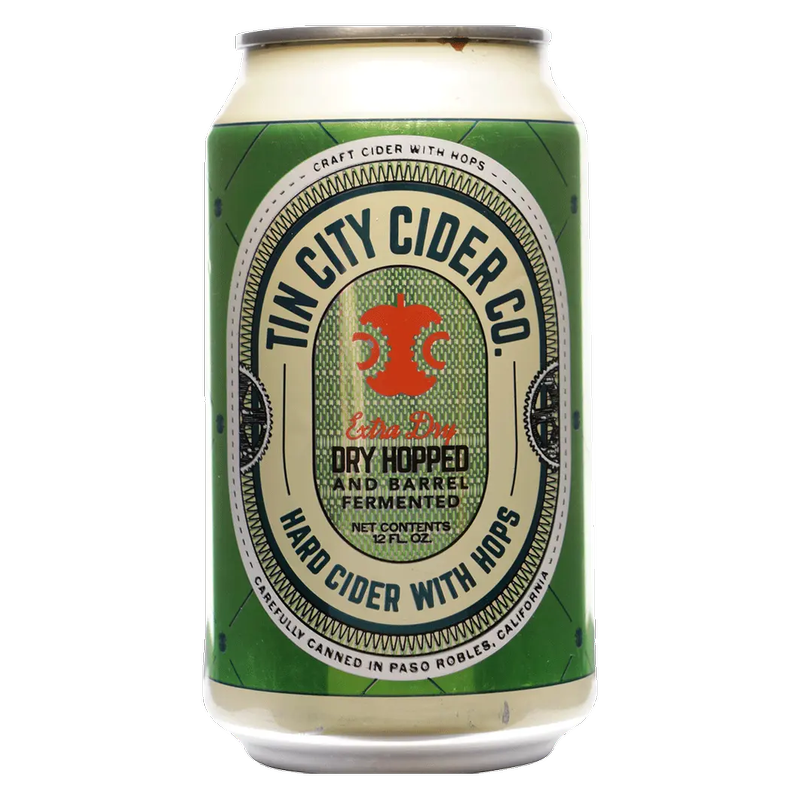 Tin City Cider Original Dry Hopped Cider 4pk 12oz Can 6.9% ABV