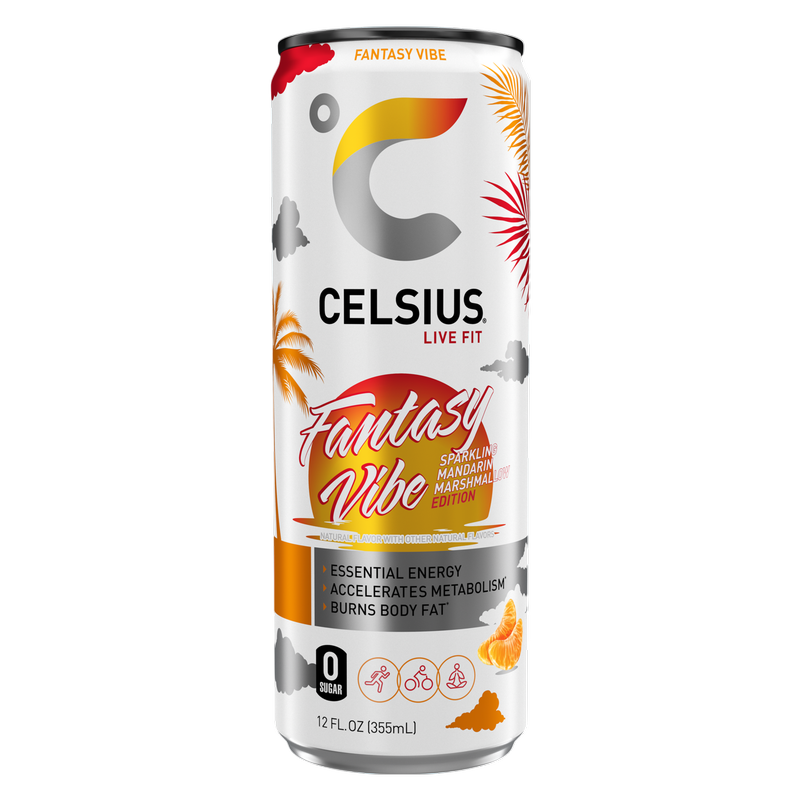 CELSIUS Sparkling Fantasy Vibe 12oz