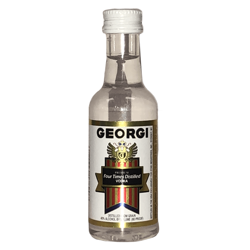 Georgi Vodka Plastic 50ml (80 Proof)