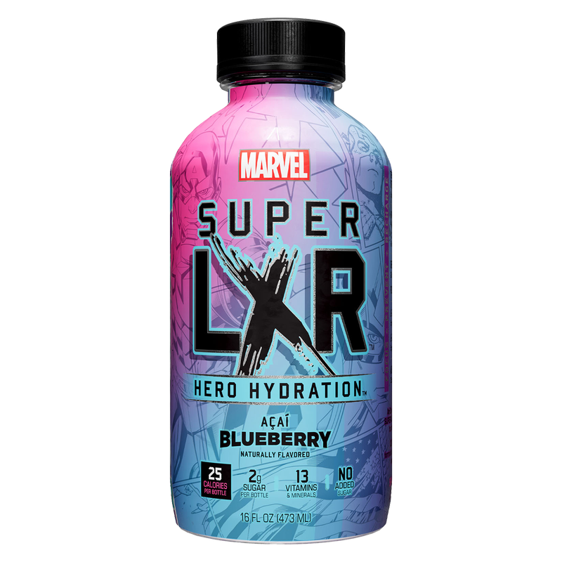 Super LXR Hero Hydration Acai Blueberry 16oz