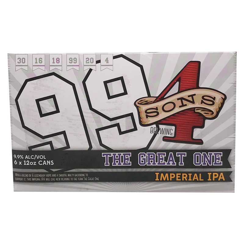Four Sons The Great One Imperial IPA 6pk 12oz