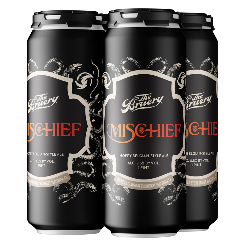 The Bruery: Mischief Hoppy Belgian-Style Ale 8.5% ABV
