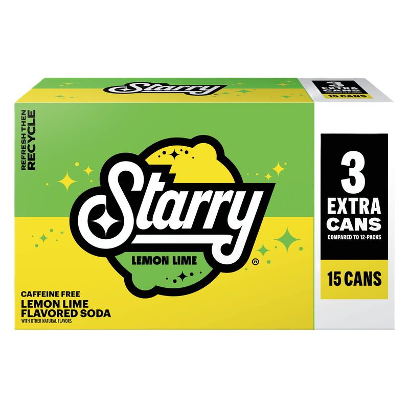 Starry 15pk 12oz Can