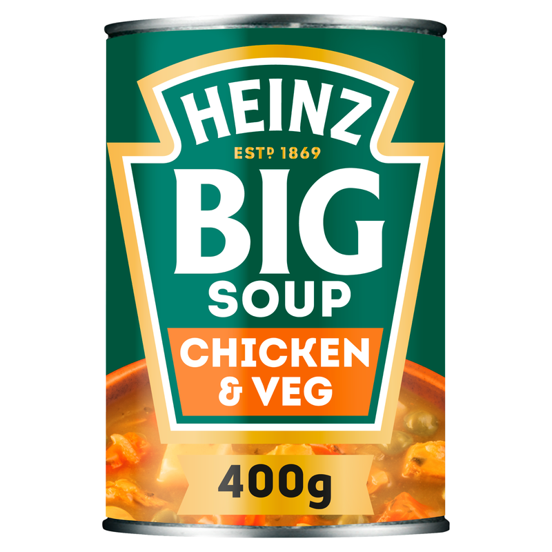 Heinz Big Soup Chicken & Veg, 400g