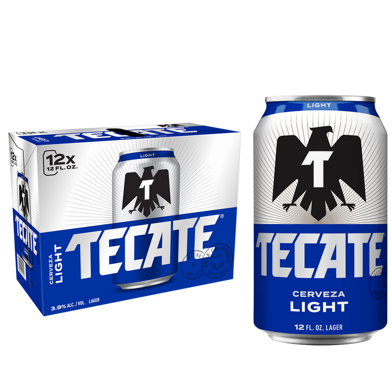 Tecate Light 12pk 12oz Can 3.9% ABV