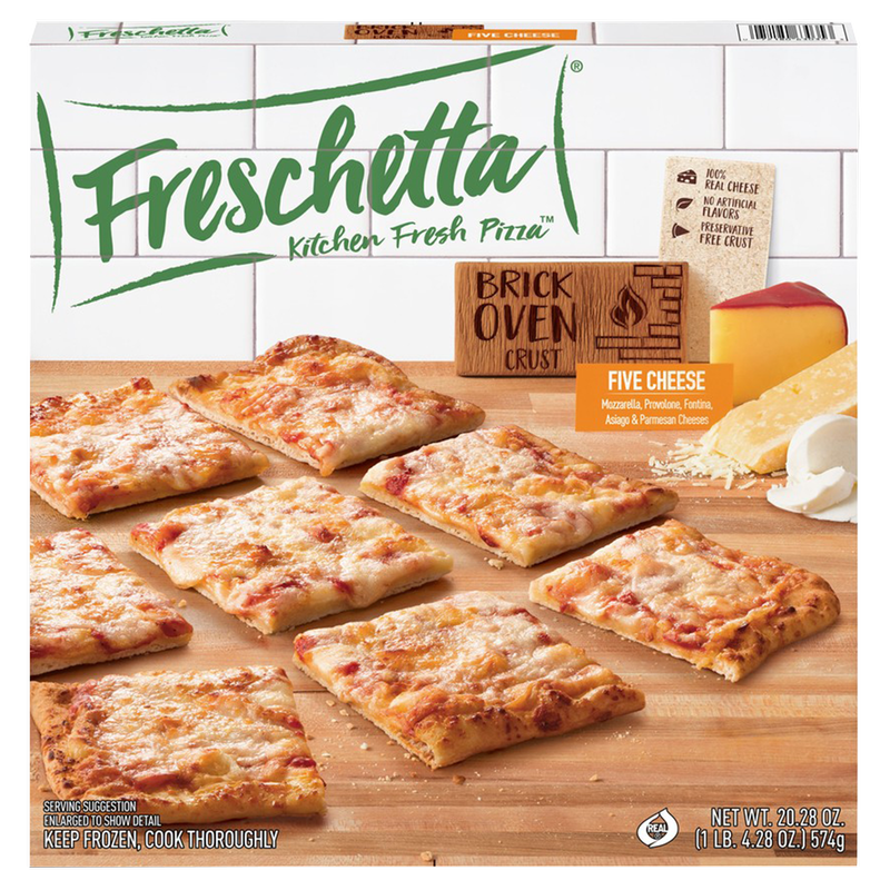 Freschetta Frozen Brick Oven Crust 5 Cheese Pizza 11in 20.28oz