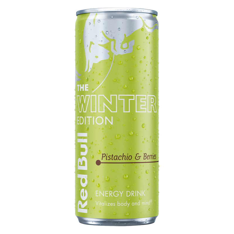 Red Bull Energy Drink Winter Edition Pistachio & Berries, 250ml