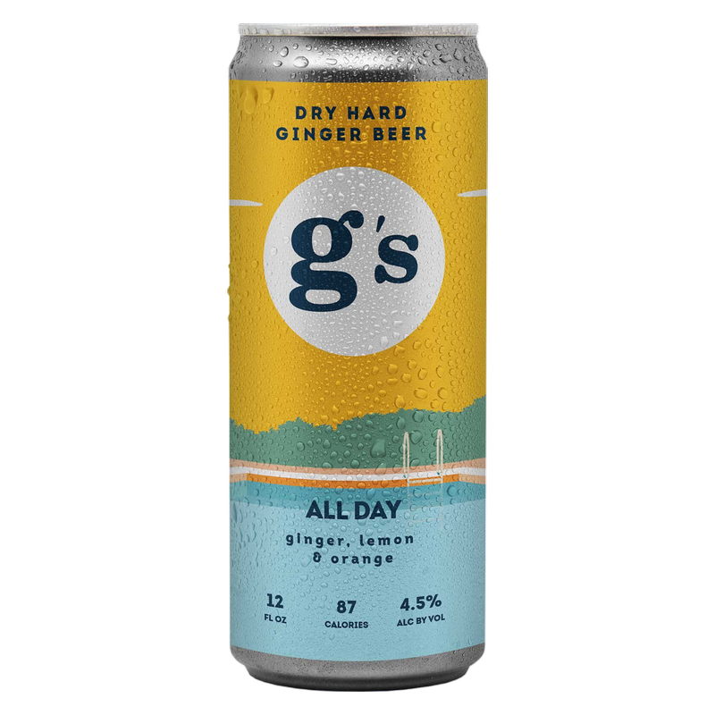 G's Hard Ginger Beer All Day Original Dry (16 OZ CAN)