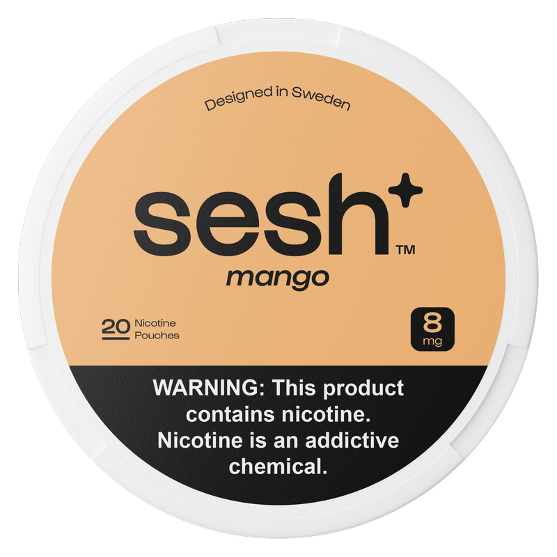 Sesh+ Mango Nicotine Pouch 8mg