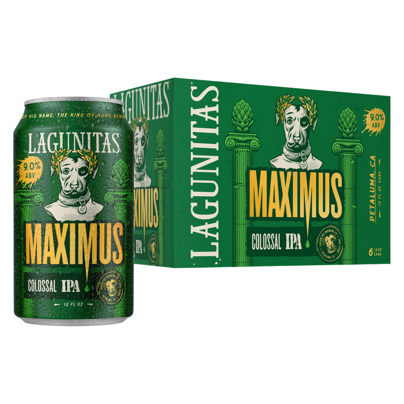Lagunitas Maximus Imperial IPA 6pk 12oz Can 9% ABV