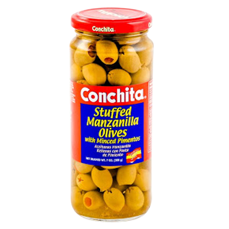 Conchita Stuffed Manzanila Stuffed Olives with Minced Pimentos 7oz