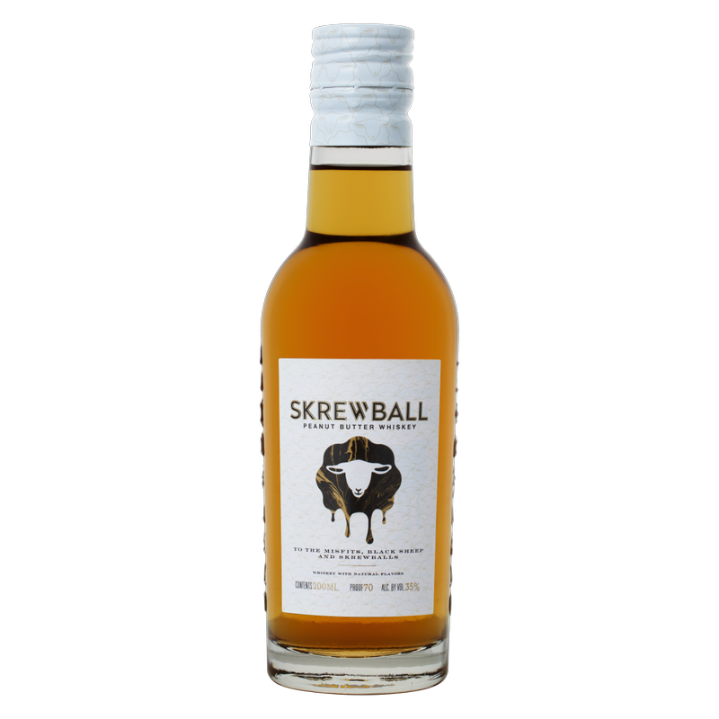 Skrewball Peanutbutter Whiskey 200ml Bottle 35% ABV