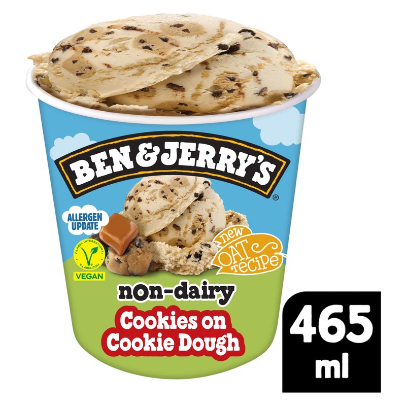 Ben & Jerry's Non Dairy Cookies on Cookie Dough, 465ml