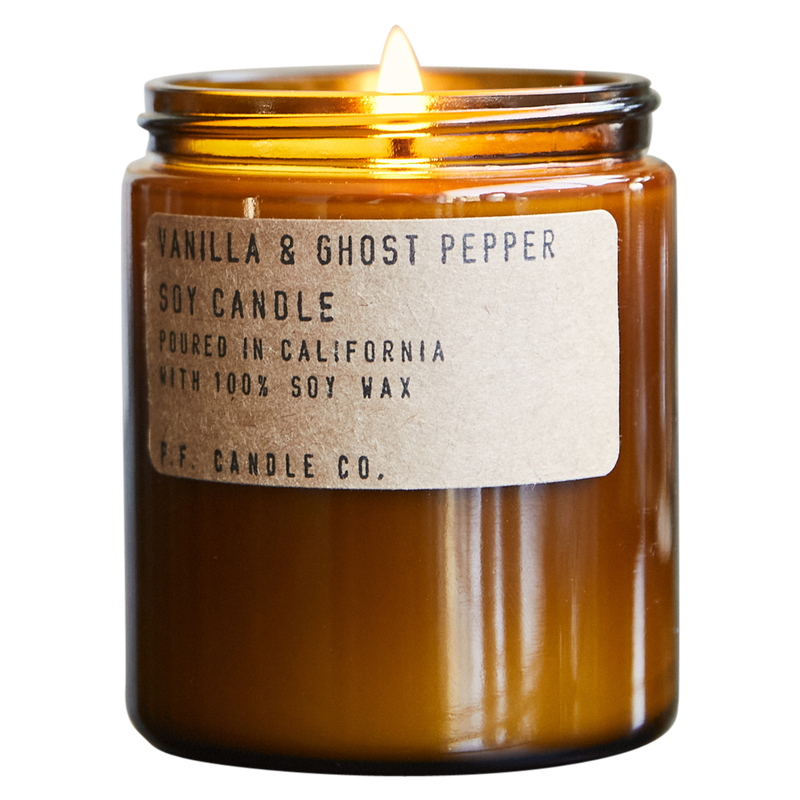 P.F Candle Co Vanilla & Ghost Pepper Soy Candle 7.2oz
