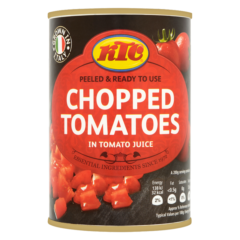 KTC Chopped Tomatoes in Tomato Juice, 400g