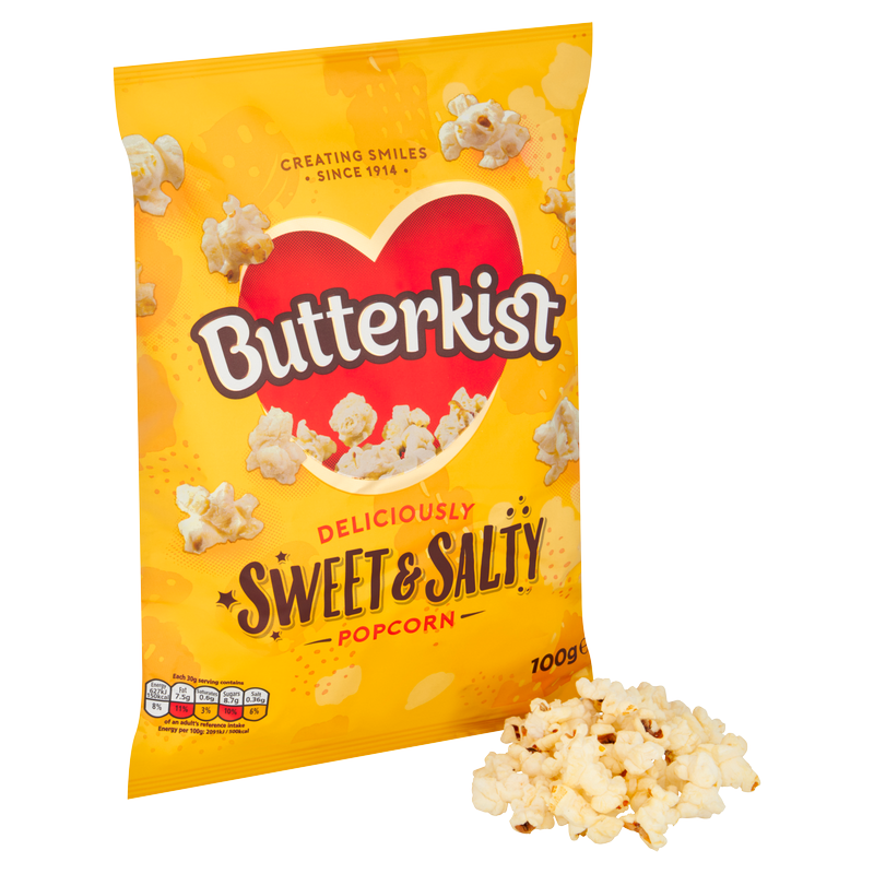 Butterkist Sweet & Salted Popcorn, 100g