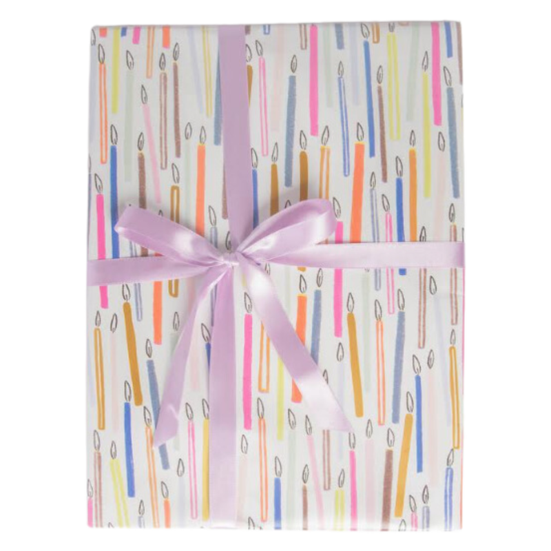 Caroline Gardner Candles 2 Sheet Gift Wrap, 1pcs
