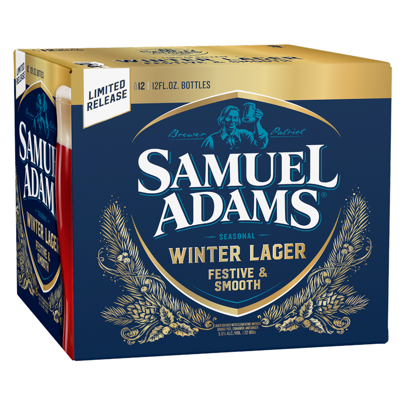 Sam Adams Winter Lager 12pk 12oz BTL 5.6% ABV