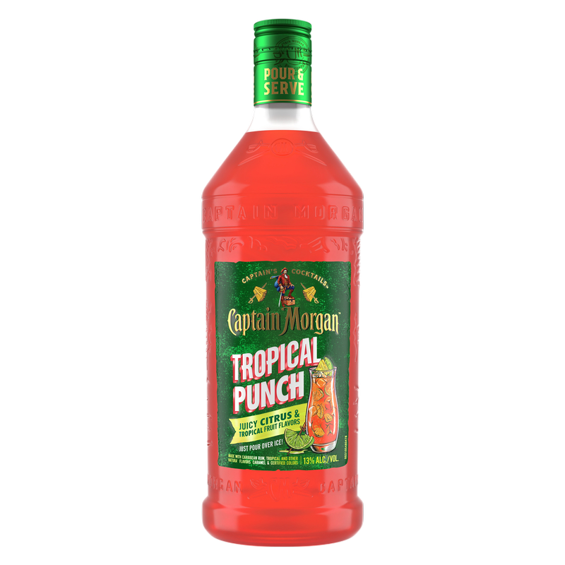 Captain Morgan Tropical Punch Cocktail 1.75L