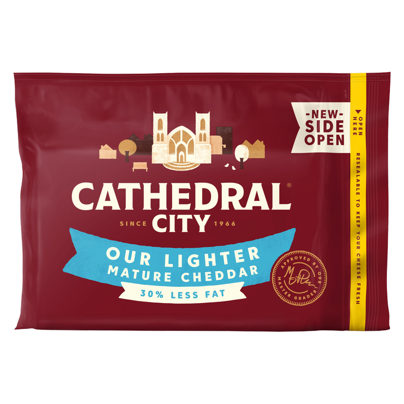 Cathedral City Our Lighter Mature Cheddar, 350g