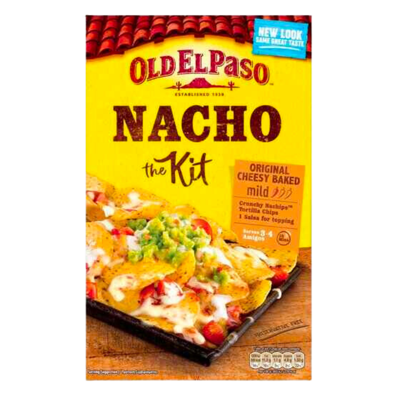 Old El Paso Original Cheesy Bake Nacho Kit, 505g