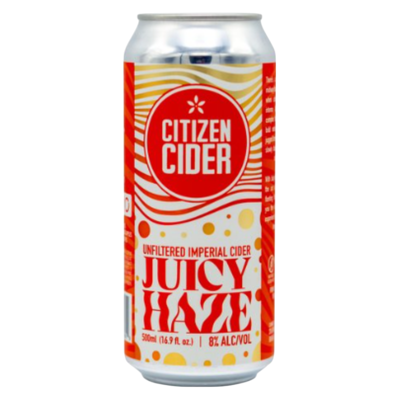 Citizen Cider Juicy Haze 4pk 16oz Can 8% ABV 