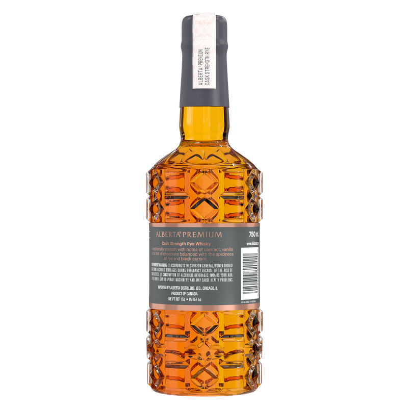 Alberta Rye Whisky Cask Strength Limited Edition 750ml
