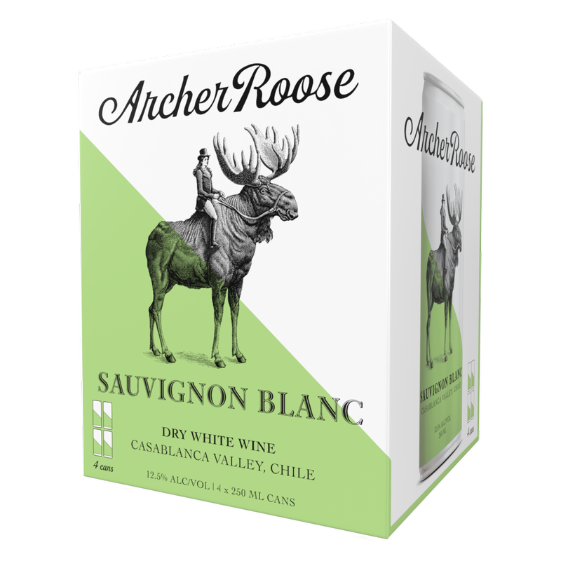 Archer Roose Sauvignon Blanc, Canned White Wine 4pk 250ml