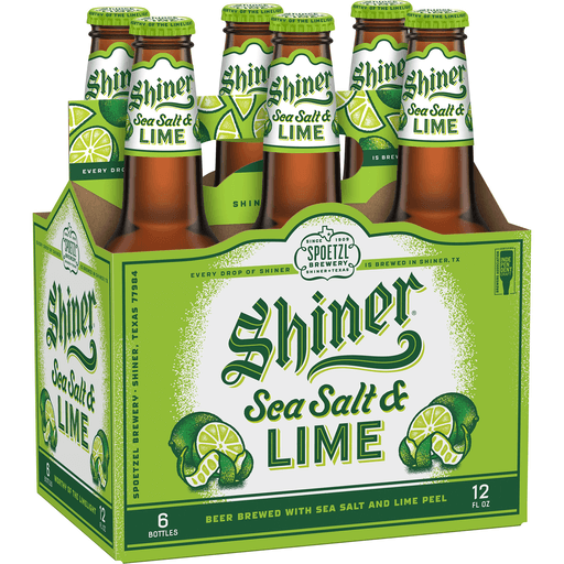 Shiner Sea Salt & Lime Lager 6pk 12oz Bottle 4% ABV