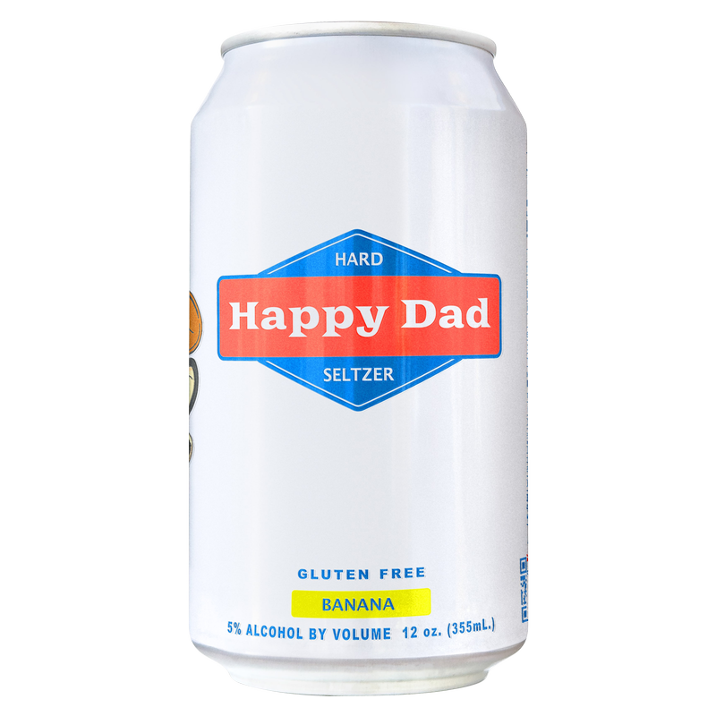 Happy Dad Hard Seltzer Bored Ape Banana 12pk 12oz Can 5.0% ABV
