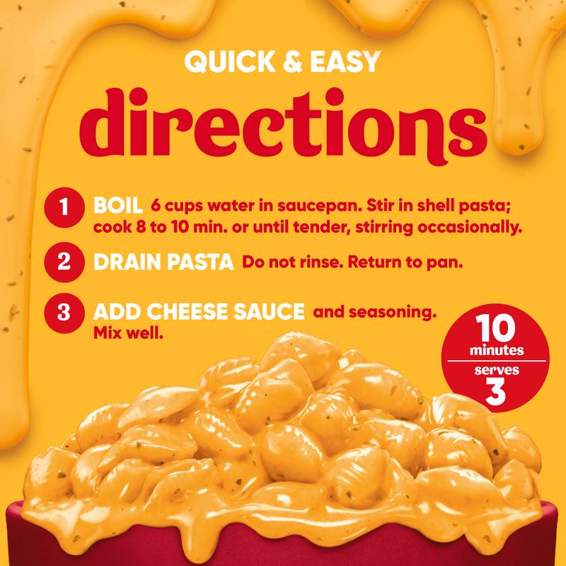 Velveeta Pizza Flavored Shells & Cheese