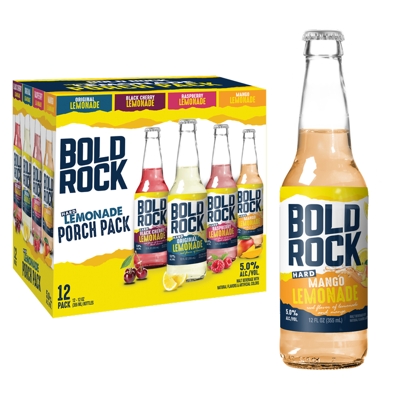Bold Rock Hard Lemonade Porch Pack 12pk 12oz