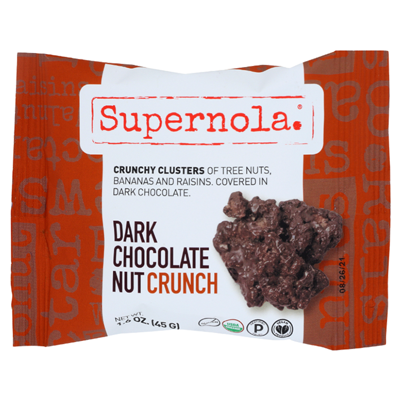Supernola Dark Chocolate Nut Crunch Clusters 1.6oz