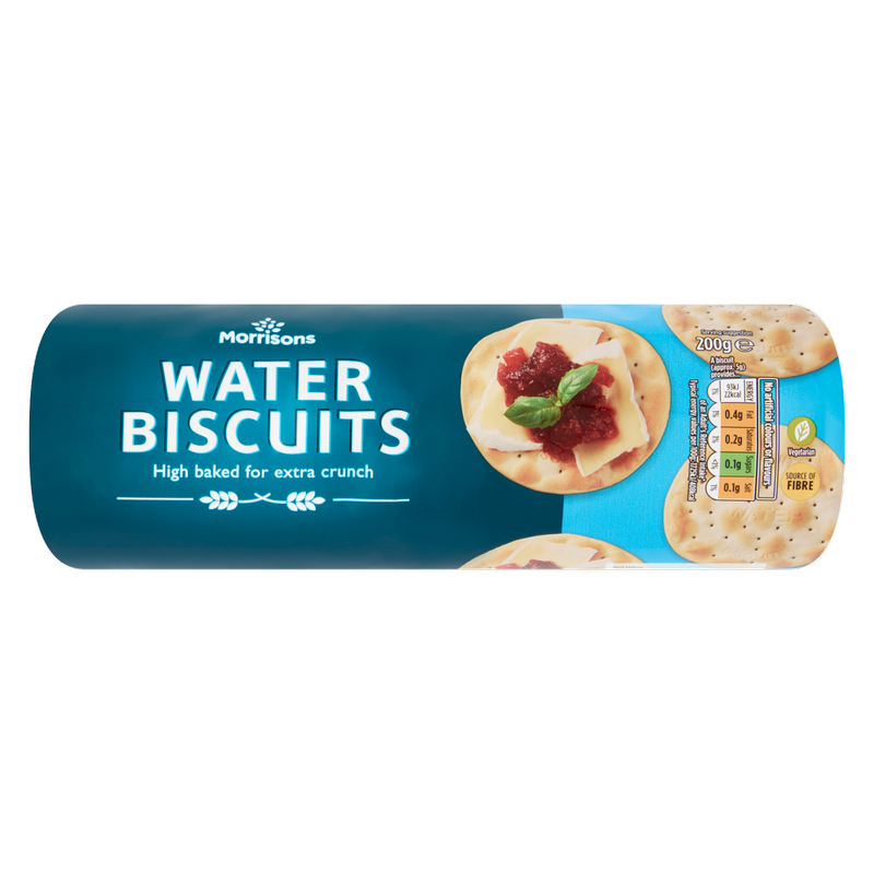 Morrisons Water Biscuits, 200g