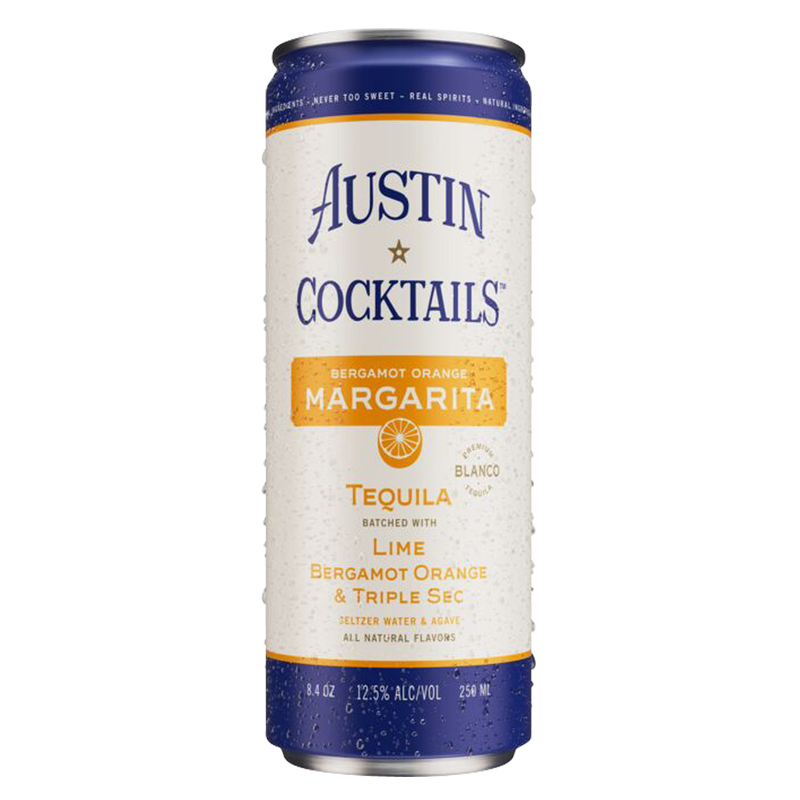 Austin Cocktail Bergamot Orange Sparkling Margarita 250ml Can 12.5% ABV