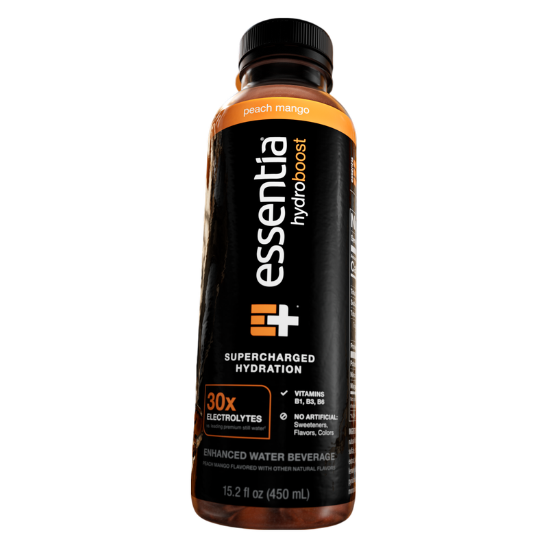 Essentia Hydroboost Mango Peach 12pk 15.2oz Bottle- XL