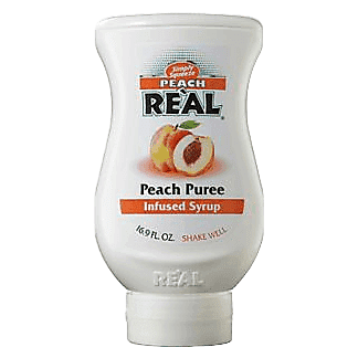 Simply Squeeze Peach Re'al Puree Infused Syrup 16.9oz