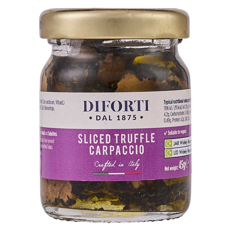 Diforti Sliced Black Truffle in Oil, 45g